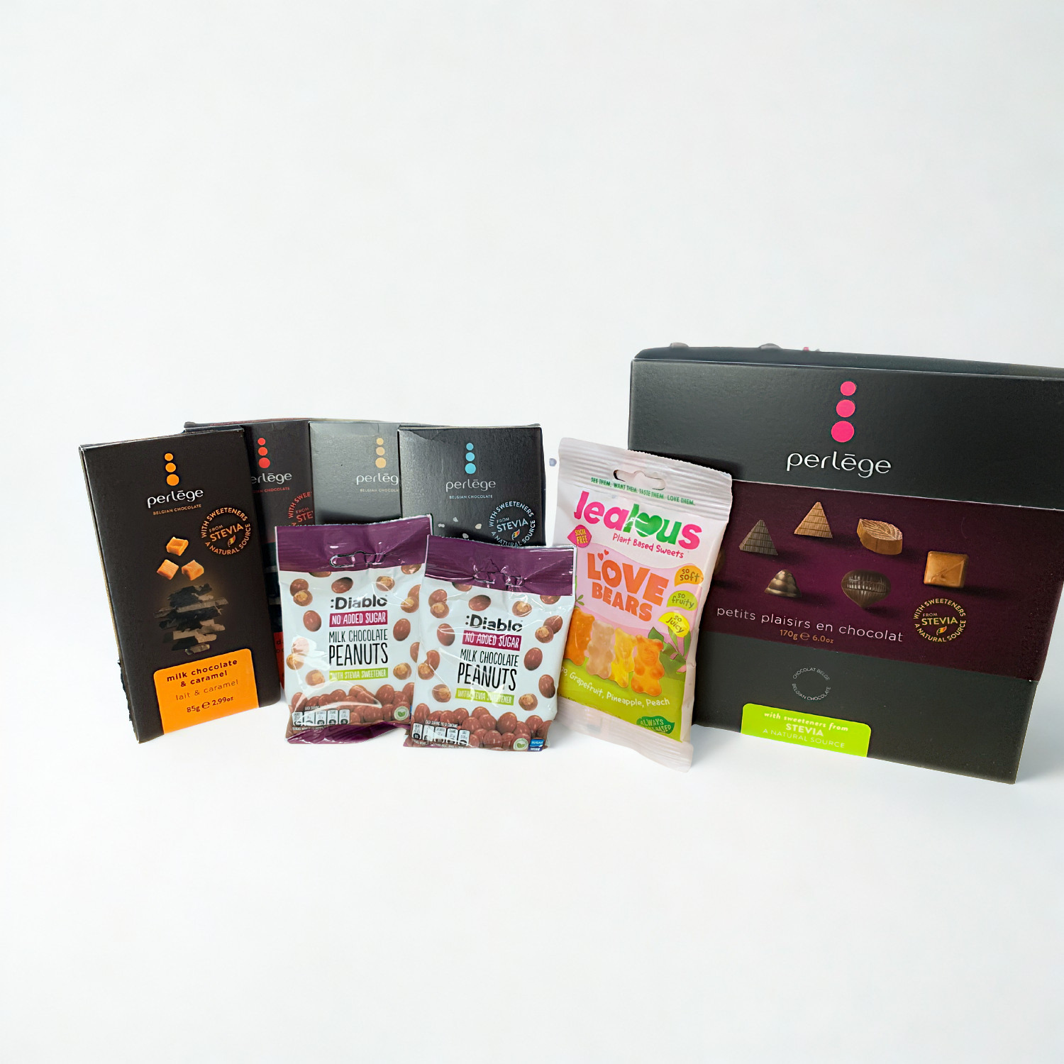 No Added Sugar Ultimate Chocolate Hamper – Deluxe Belgian Chocolate & Treat Gift Set