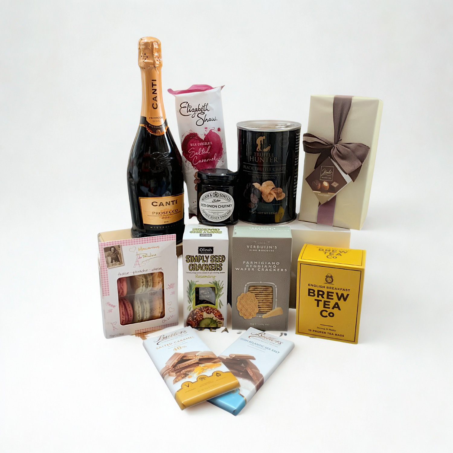 Luxury Prosecco, Chocolate & Savoury Gift Hamper – Premium Indulgence Box