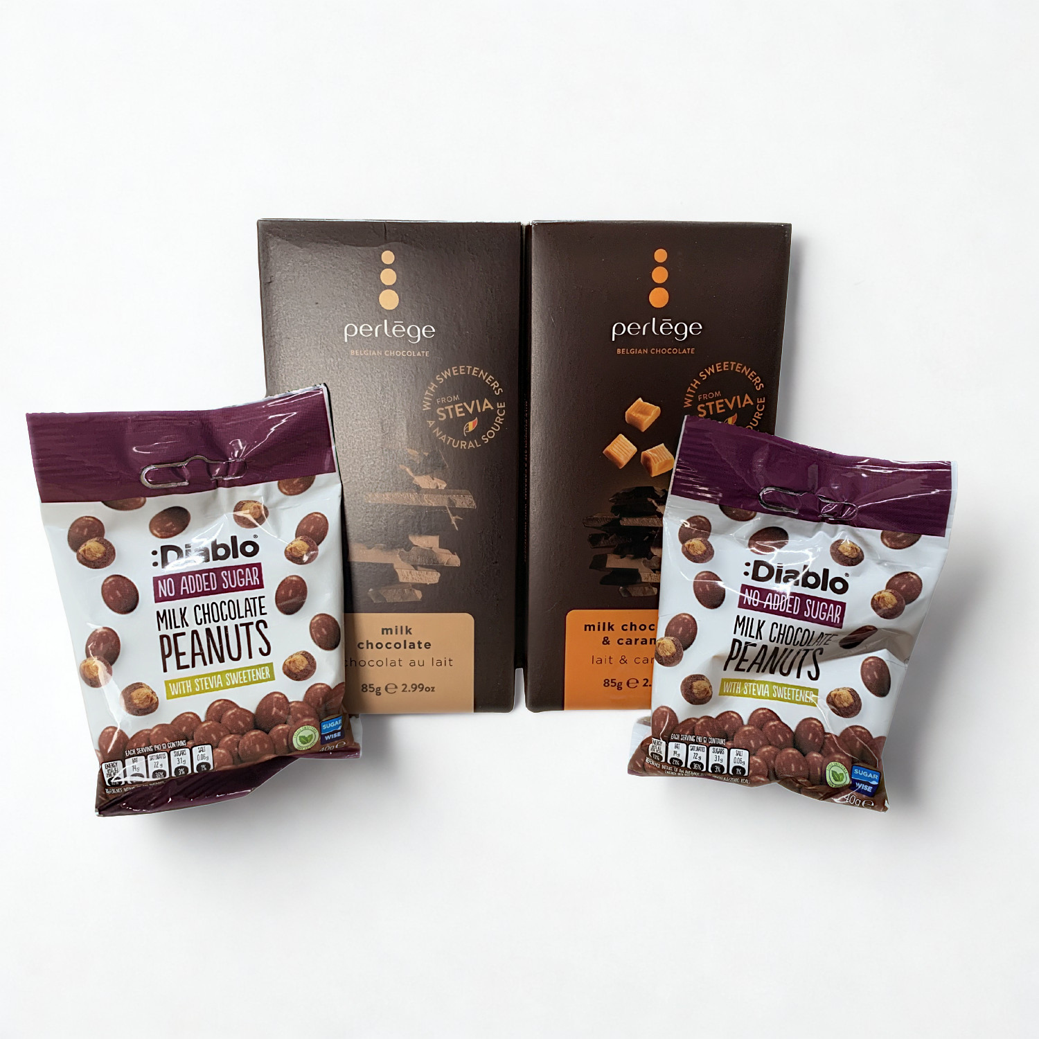No Added Sugar Chocolate Letterbox Hamper – Guilt-Free Treat Gift Set