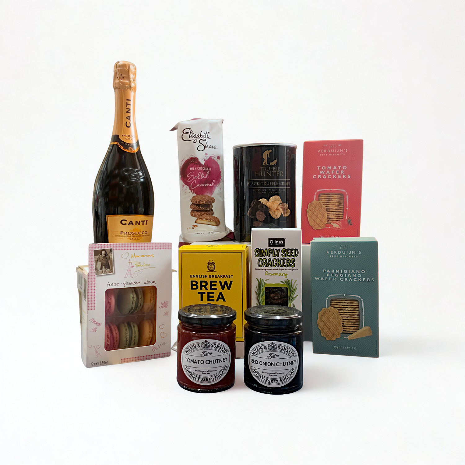 Luxury Prosecco, Sweet &amp; Savoury Gift Hamper – Ultimate Indulgence Box