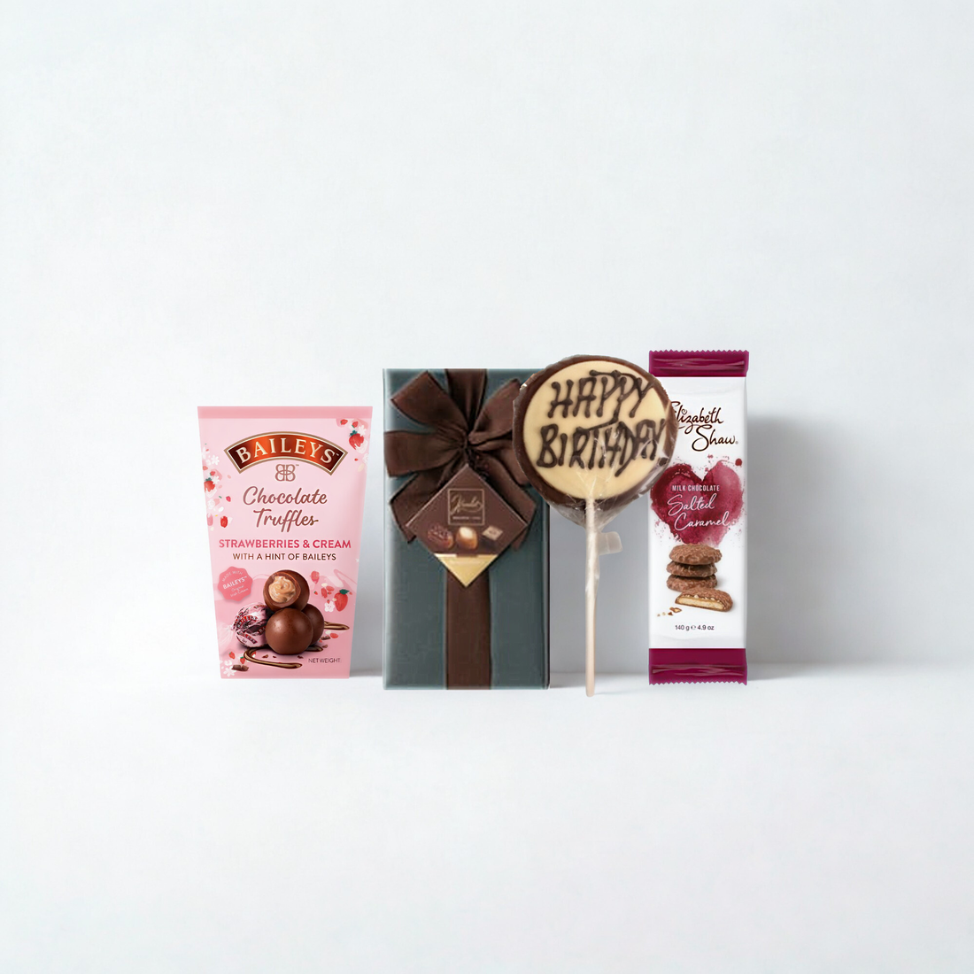 Happy Birthday Chocolate Gift Hamper with Baileys Truffles