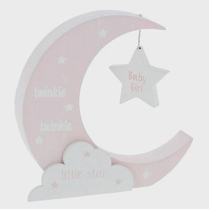 Luxury Baby Girl Gift Hamper – 0–3 Months Sleepsuit, Knitted Blanket, Rattle &amp; Milestone Cards Gift Set