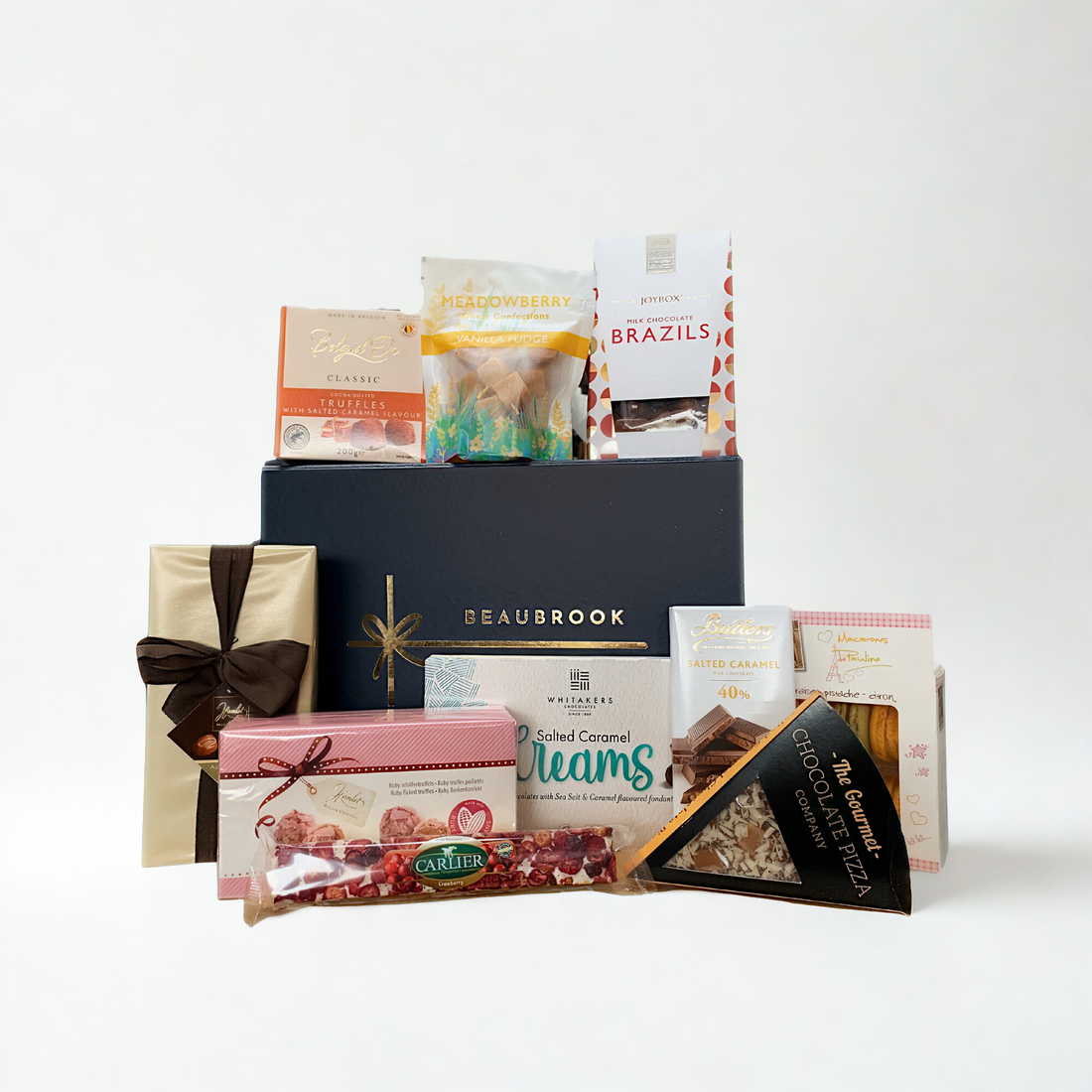 Deluxe Luxury Chocolate Gift Hamper – Truffles, Fudge, Macarons &amp; Gourmet Chocolate Selection