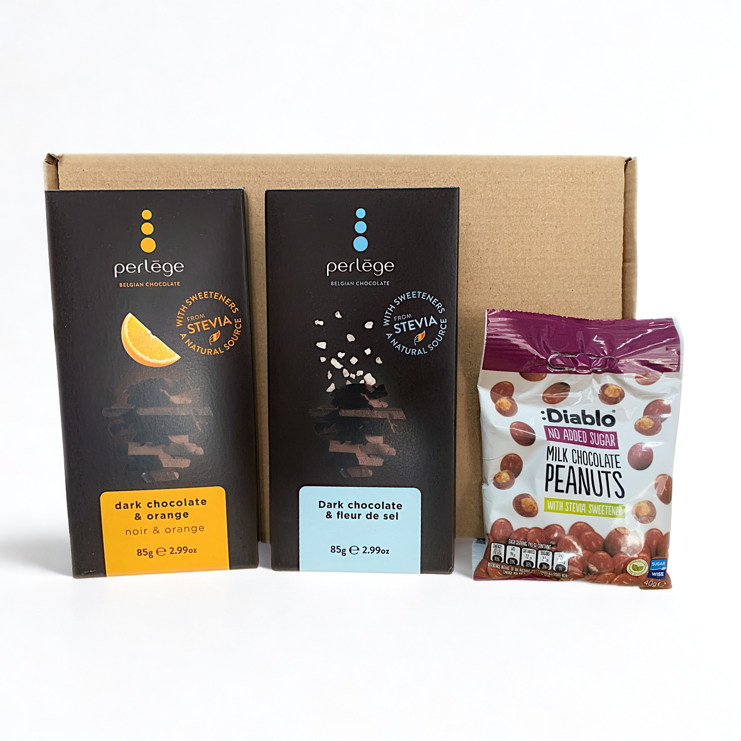 Luxury Sugar Free Belgian Chocolate Gift Set