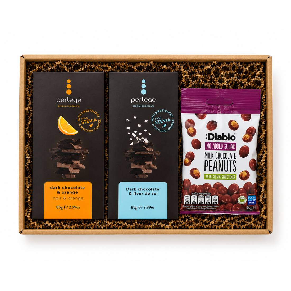 Luxury Sugar Free Belgian Chocolate Gift Set