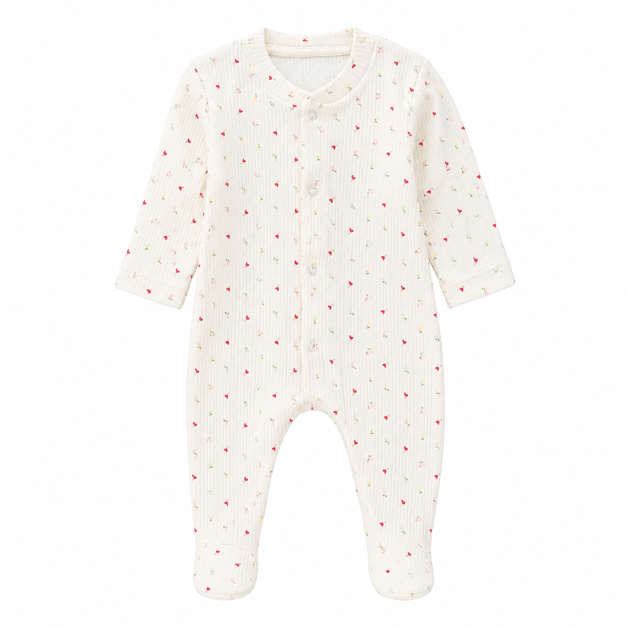 Luxury Baby Girl Gift Hamper – 0–3 Months Sleepsuit, Knitted Blanket, Rattle &amp; Milestone Cards Gift Set