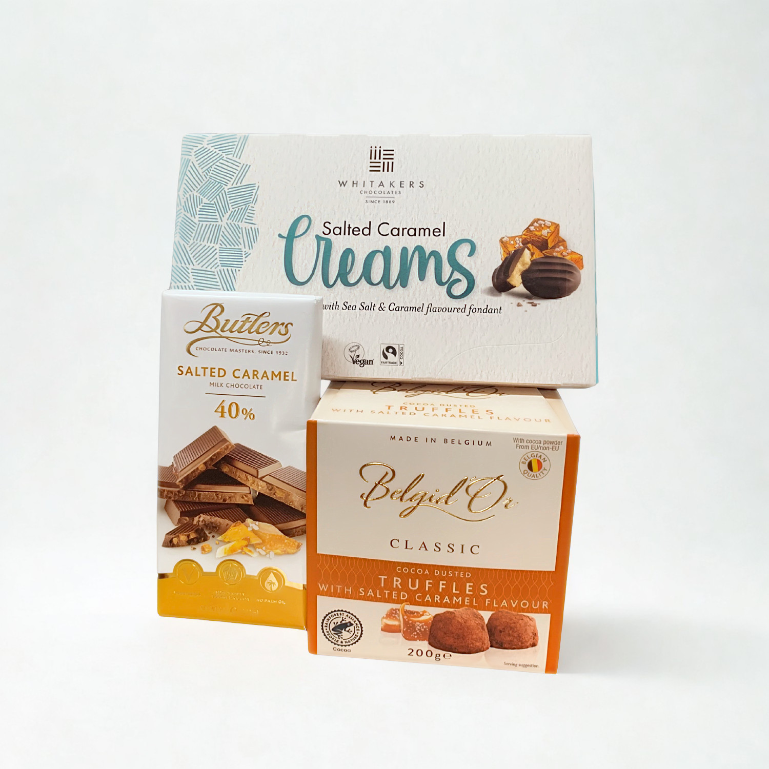 Salted Caramel Chocolate Gift Set – Luxury Indulgent Treat Box