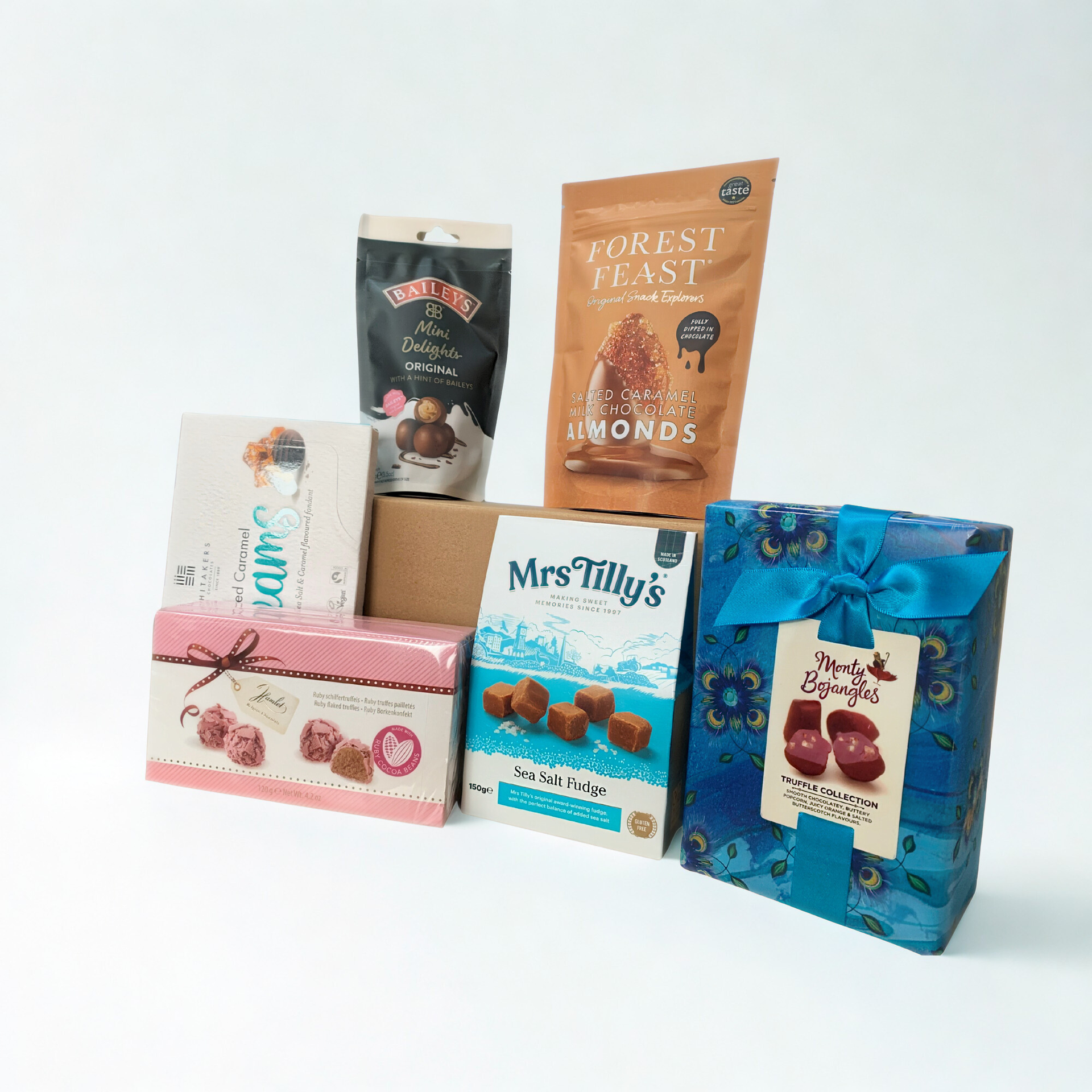 Luxury Sweet Treats Gift Hamper – Baileys, Truffles, Fudge &amp; Chocolate Selection