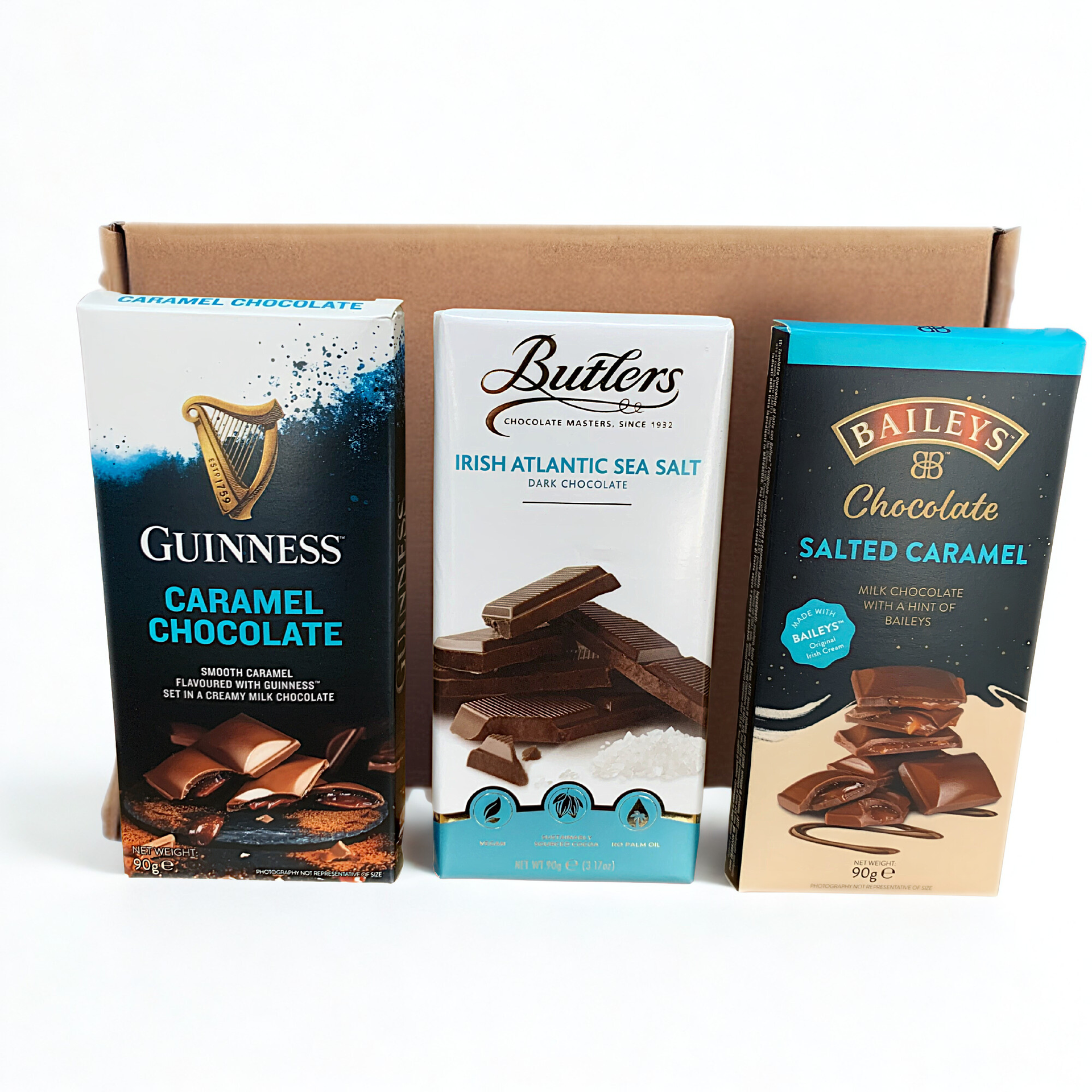 Luxury Chocolate Letterbox Hamper – Guinness, Butlers &amp; Baileys Caramel Selection