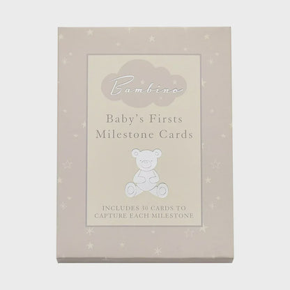 Luxury Neutral Baby Gift Hamper – 0–3 Months Sleepsuit, Knitted Blanket, Rattle &amp; Milestone Cards Gift Set